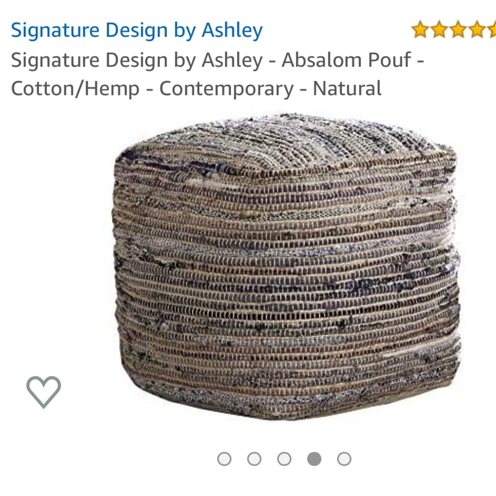 Signature Design by Ashley - Absalom Pouf